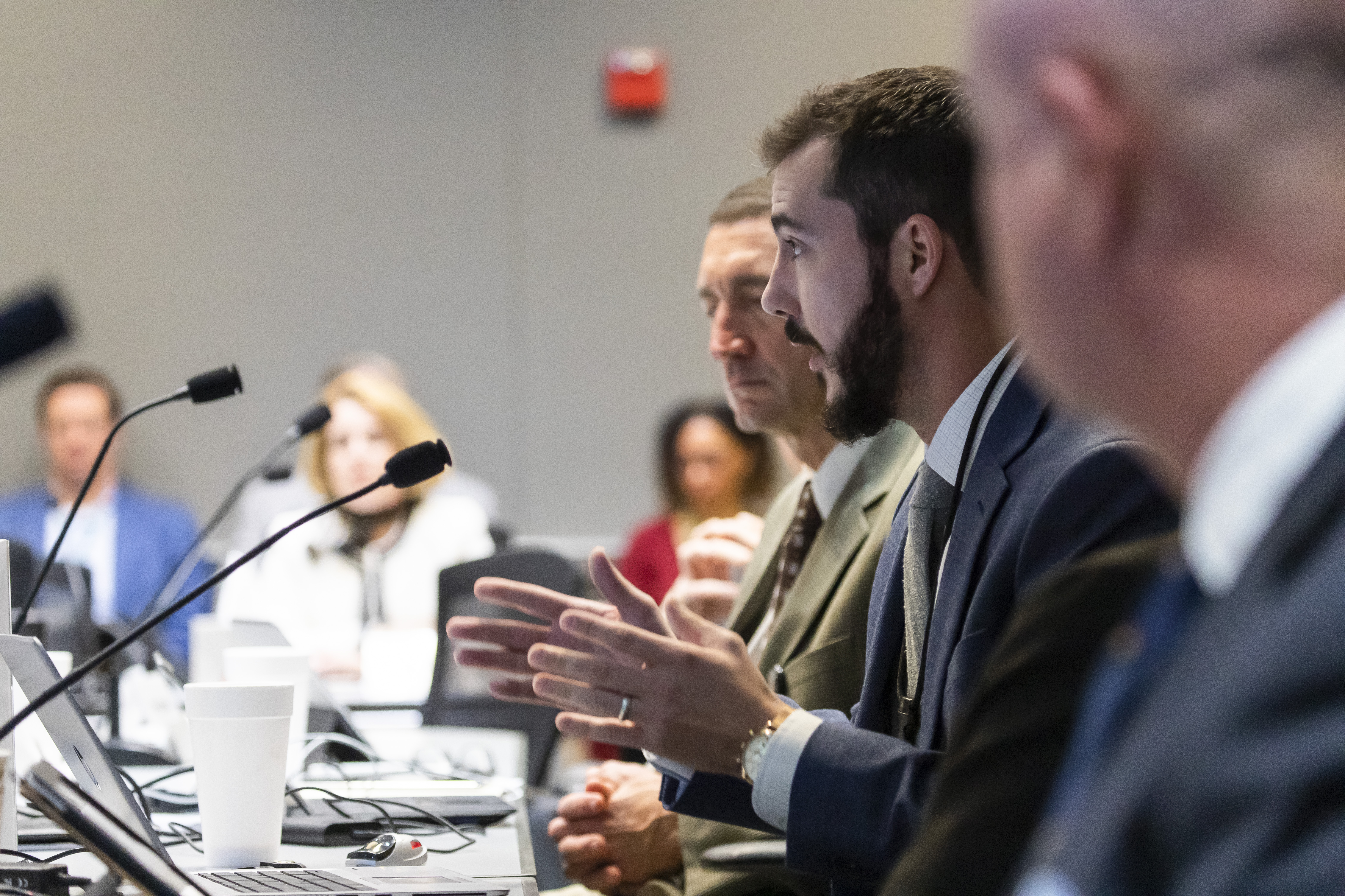 Sam Harper at ERCOT Board proceedings